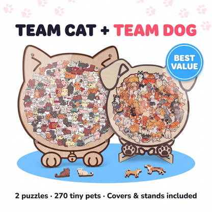 Wiggle Pals Puzzle™ Cats & Dogs Edition