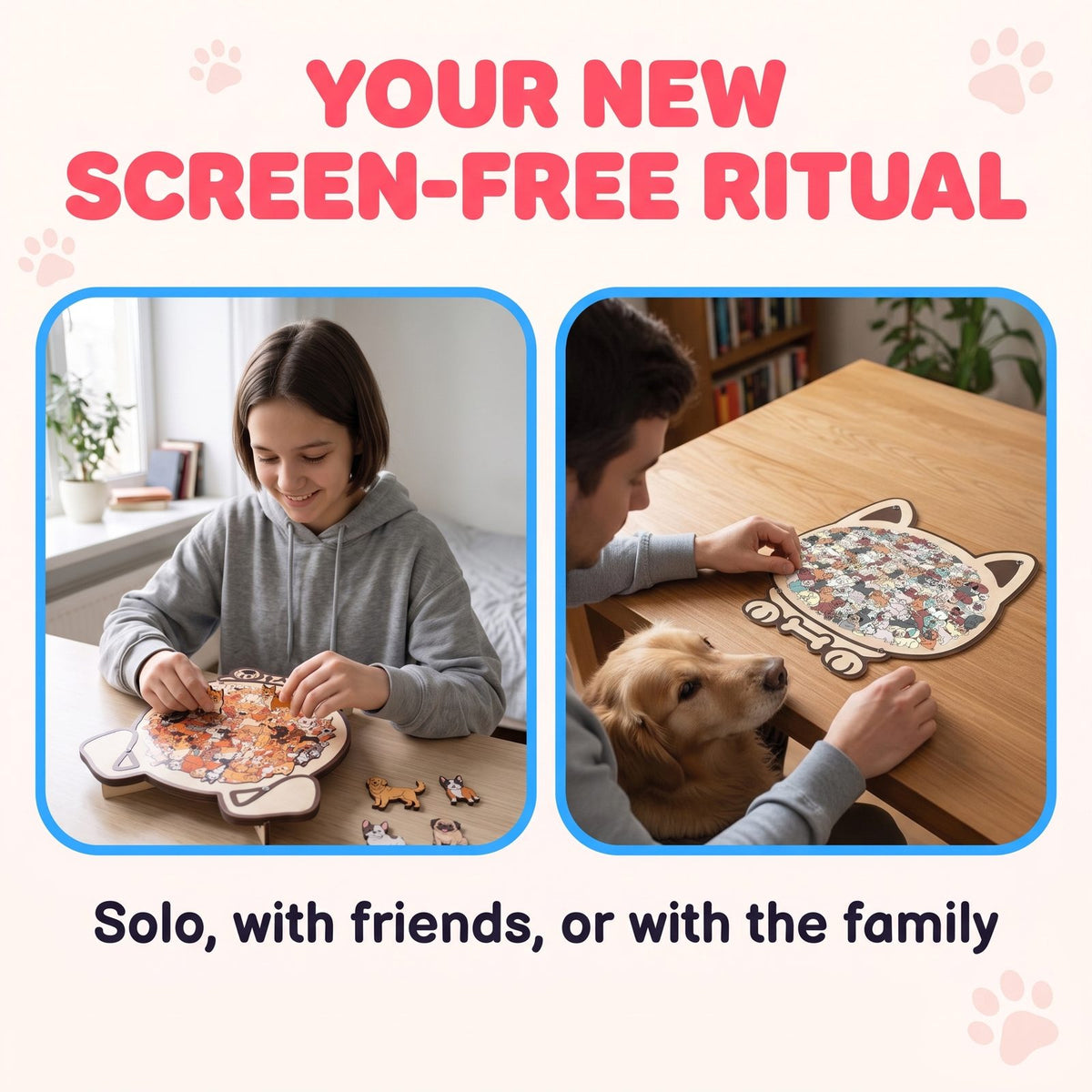Your new screen-free ritual: solo, with friends, or with the family